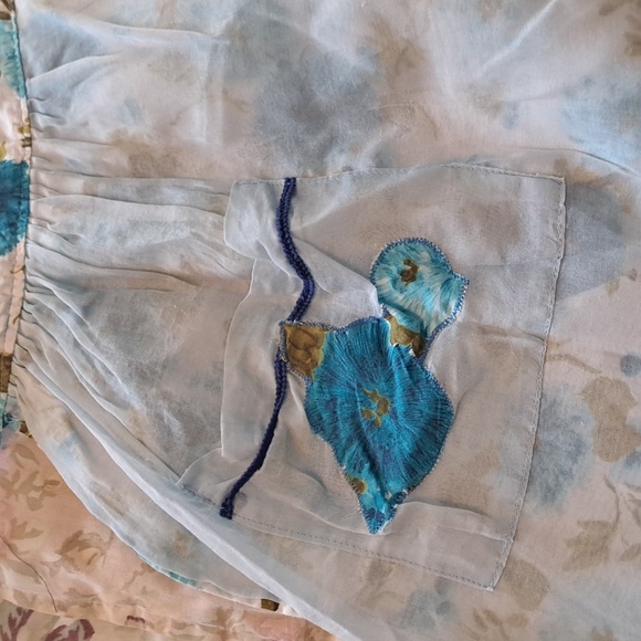 Floral Half Apron - Picture 7 of 7